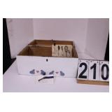 Wood Box W/ Key 8" X 14" - Button Hooks - Hat-