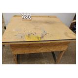 Handmade Work Table 41"T X 48"W X 39"D