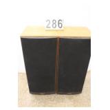 Pair of Klipsch Speakers 34.5"T X 15"W X 14"D