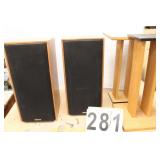 Pair of Klipsch Speakers w/ Stands