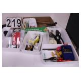 Organizer Trays W/ Contents Includes Hammer