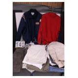 Box of Clothes w/ Shorts Size 38 ~ Shirts ~ Jacket