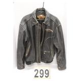 Leather Harley Davidson Jacket Size L