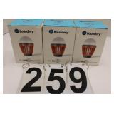 (3) Bug Bulb Camping Lanterns (New)