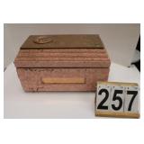 Salesman Sample Coffin (Cameo Rose)