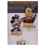 Donald Duck & Mickey Mouse Wall Hangings