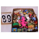 Flat of Disney Toys w/ Pink Donald Duck