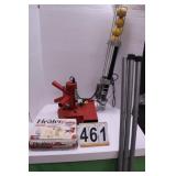 Heater Leather Pitching Machine W/ Balls