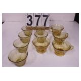 Flat W/ Yellow Depression Glass