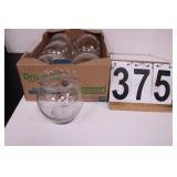 Flat W/ 6 Fish Bowl Vases