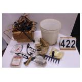 Bucket W/ Safety Glasses - Filet Knife -