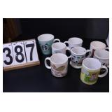 Flat W/ Coffee Cups Includes Star Bucks