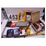 Box W/ Drill Bits - Digital Multi Meter - Crow -