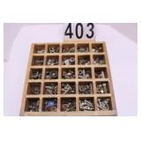 Wood Drawer W/ Nuts - Bolts - Washers