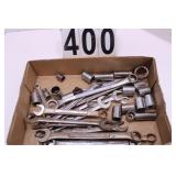 Flat W/ Craftsman Wrenches & Sockets