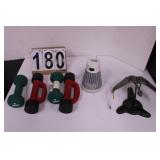 Hand Weights ~ Bug Zapper ~ Star Trek Metal Ship