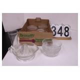Flat W/ Glass Juicer - Bowls - Pilsner Glass