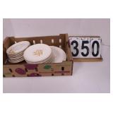 Flat W/ Wheat Pattern Plates
