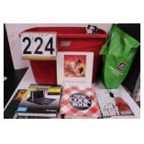 Red Tote W/ The Complete Book Of Mash -