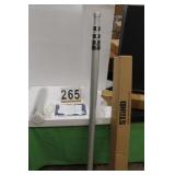 Aluminum Telescopic Flag Pole w Flag & Accessories