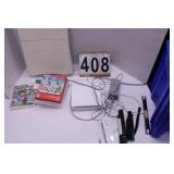 Blue Tub W/ Wii System Complete Powers On - Wii -