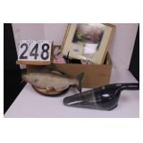 Box W/ Cool Catfish - Black & Decker Hand Vac -