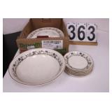 Flat W/ Old Ivory China