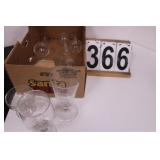 Flat W/ Assorted Long And Short Stem Glasses