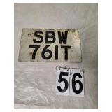RR Marker Sign