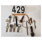 Flat Of 15 Watches Includes Replica Rolex