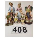 Homco Figurines Large Woman Has Missing Arm -