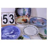 Set Of Collector Plates Includes Eagle Plate