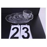 2 Complete Hospitality Snack Sets Of 4 Cups -