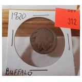 1920 Buffalo Nickel
