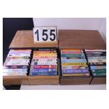 2 VHS Storage Units W/ VHS Tapes Includes Forrest-