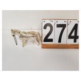 VTG Silver Cast Horse 4"