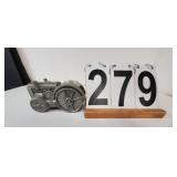 Metal Tractor Bank 1974