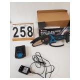 Mini Electric Chainsaw Cordless W/ Battery -