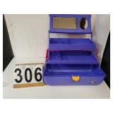 Plastic Make Up - Jewelry case W/ Mirror