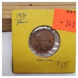 1936 Wheat Penny
