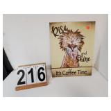 Rise & Shine Sign Metal