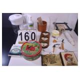 Box W/ Flower Pot For Bread Baking - Water Pitcher