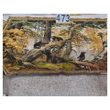 VTG Tapestry Has Damage Along The Edge