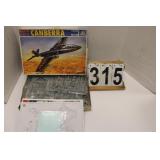 Martin B-57 B Canberra Model Plane 1:27 Scale