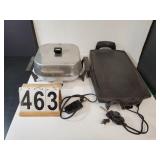 Sunbeam Electric Skillet  Works - Presto-