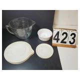 Pampered Chef 8 Cup Measure W/ Lid -