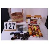 Thanksgiving Table Top Decor - Woven Basket -