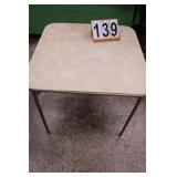 Standard Card Table Tan Top