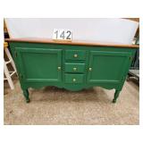 Green Buffet 34.5" T X 55.5" L X 20" D