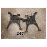 Cast Iron Bench Ends